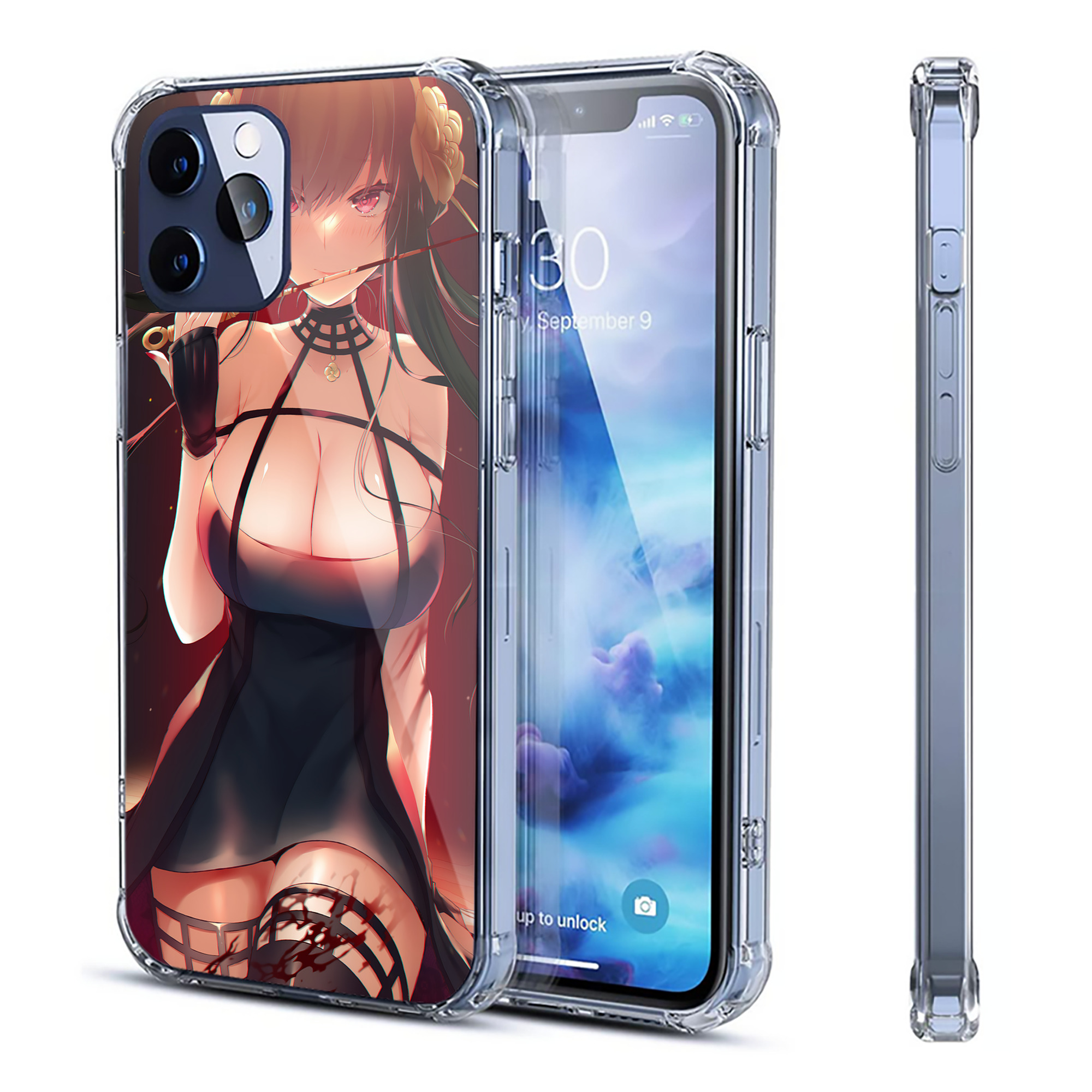 （画像用） SPY×FAMILY间谍家家酒 【iPhone 12シリーズ対応】透明スマホケース（クリアソフトケース）